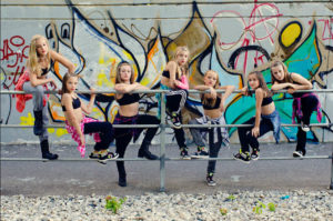 Hip Hop Dance Students